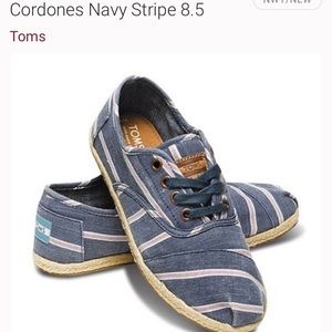 Toms cordones lace up shoes 8.5